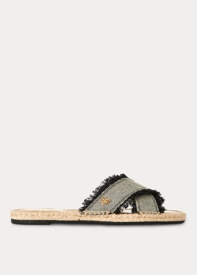 Women's Ralph Lauren Marni Canvas Sandals | 652394PUN